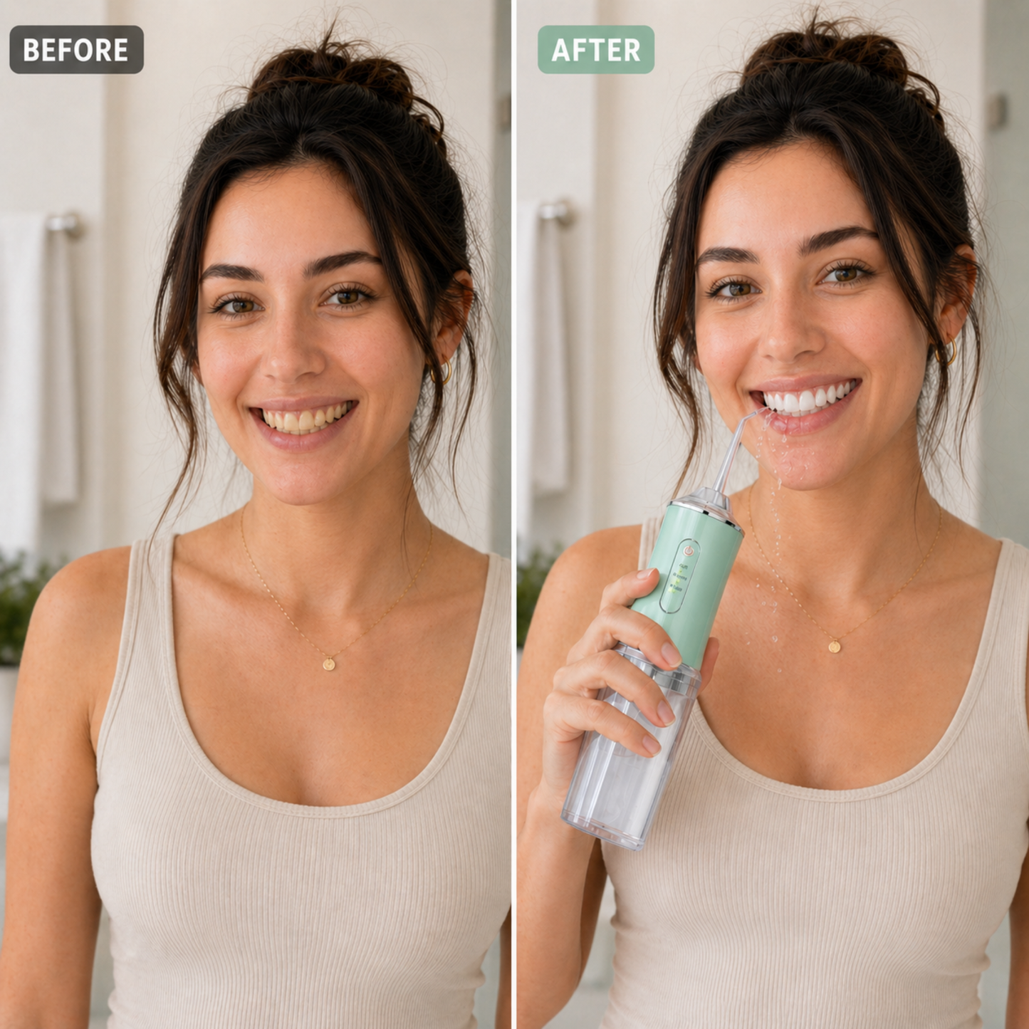 Portable Water Flosser – Deep Clean Anywhere