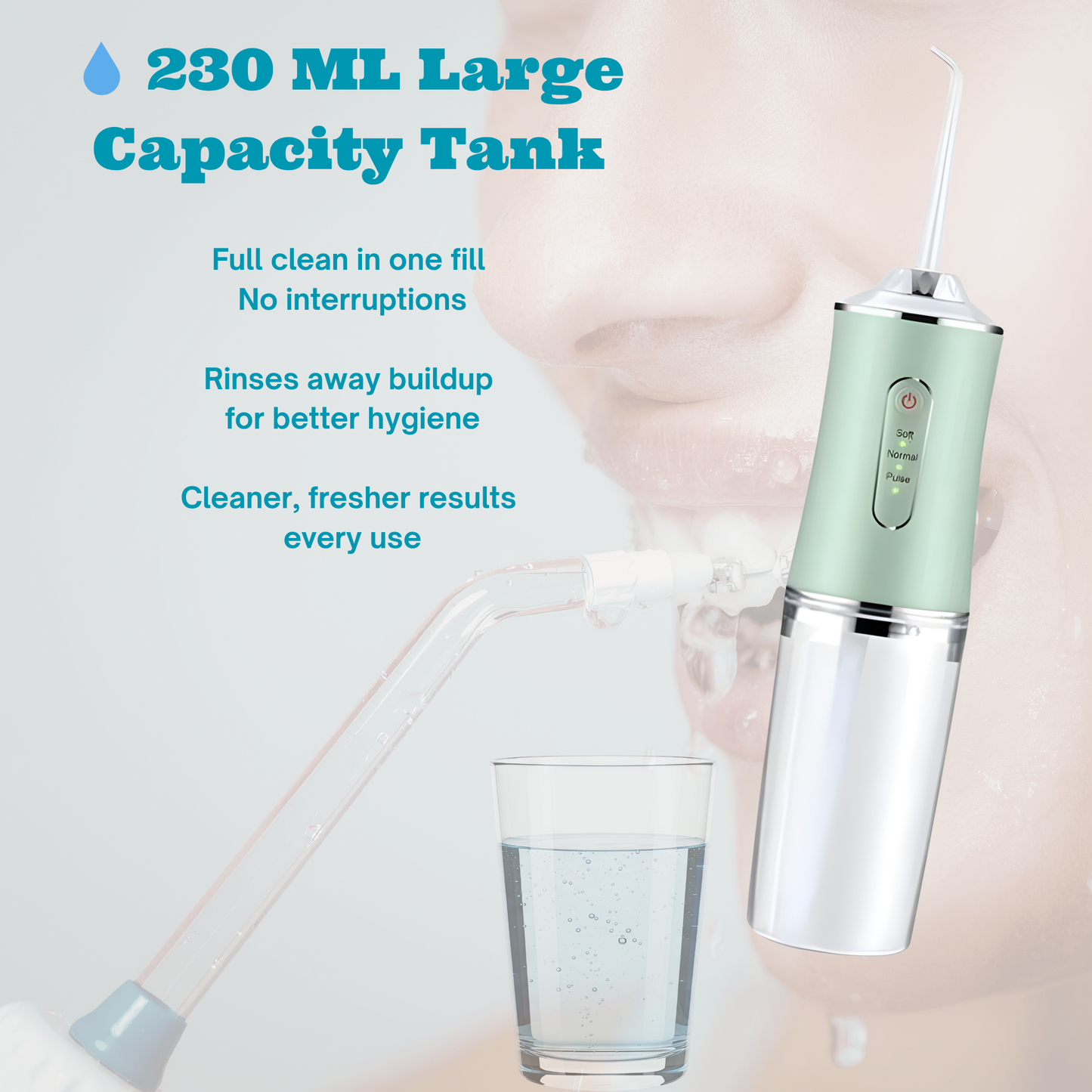 Portable Water Flosser – Deep Clean Anywhere