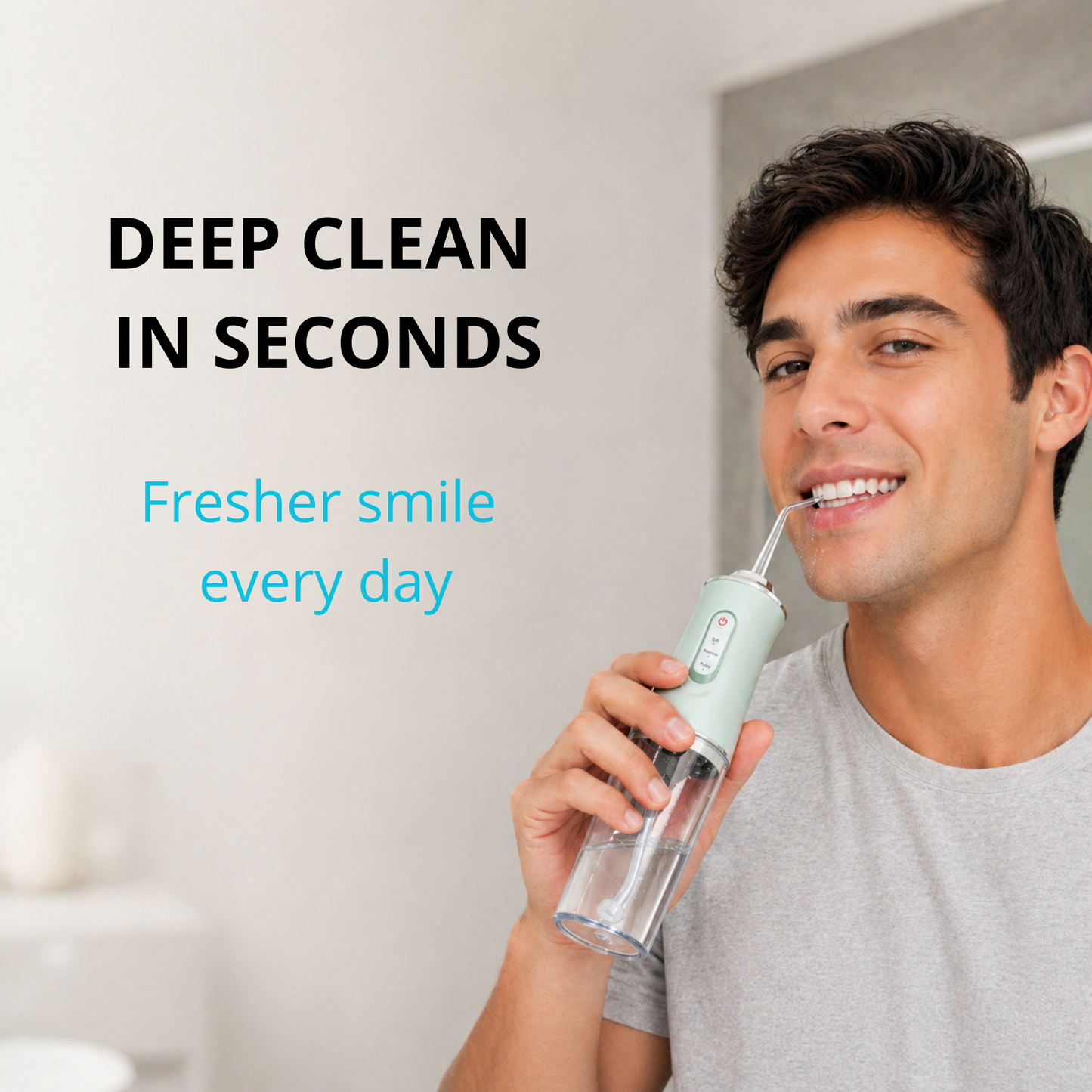 Portable Water Flosser – Deep Clean Anywhere