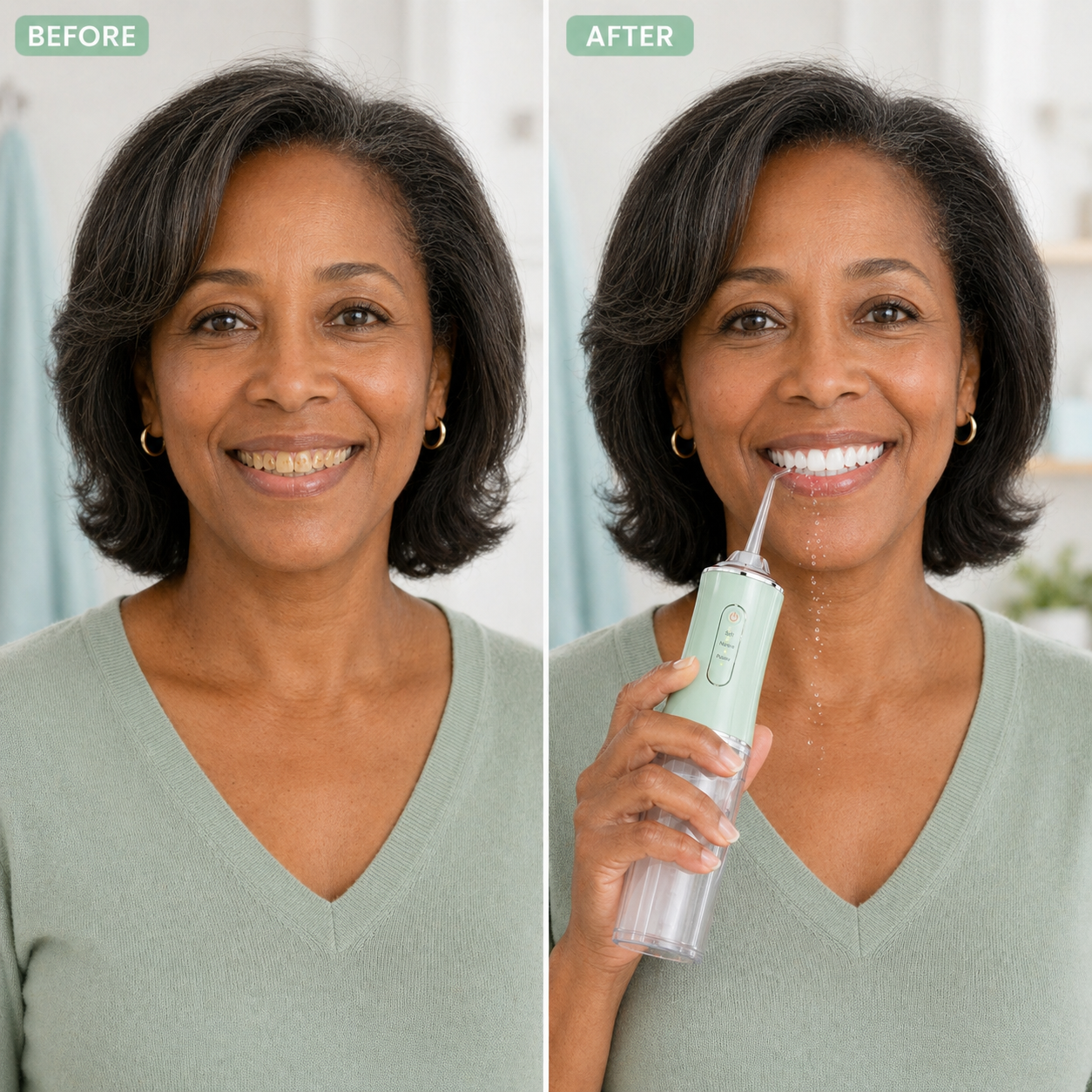 Portable Water Flosser – Deep Clean Anywhere